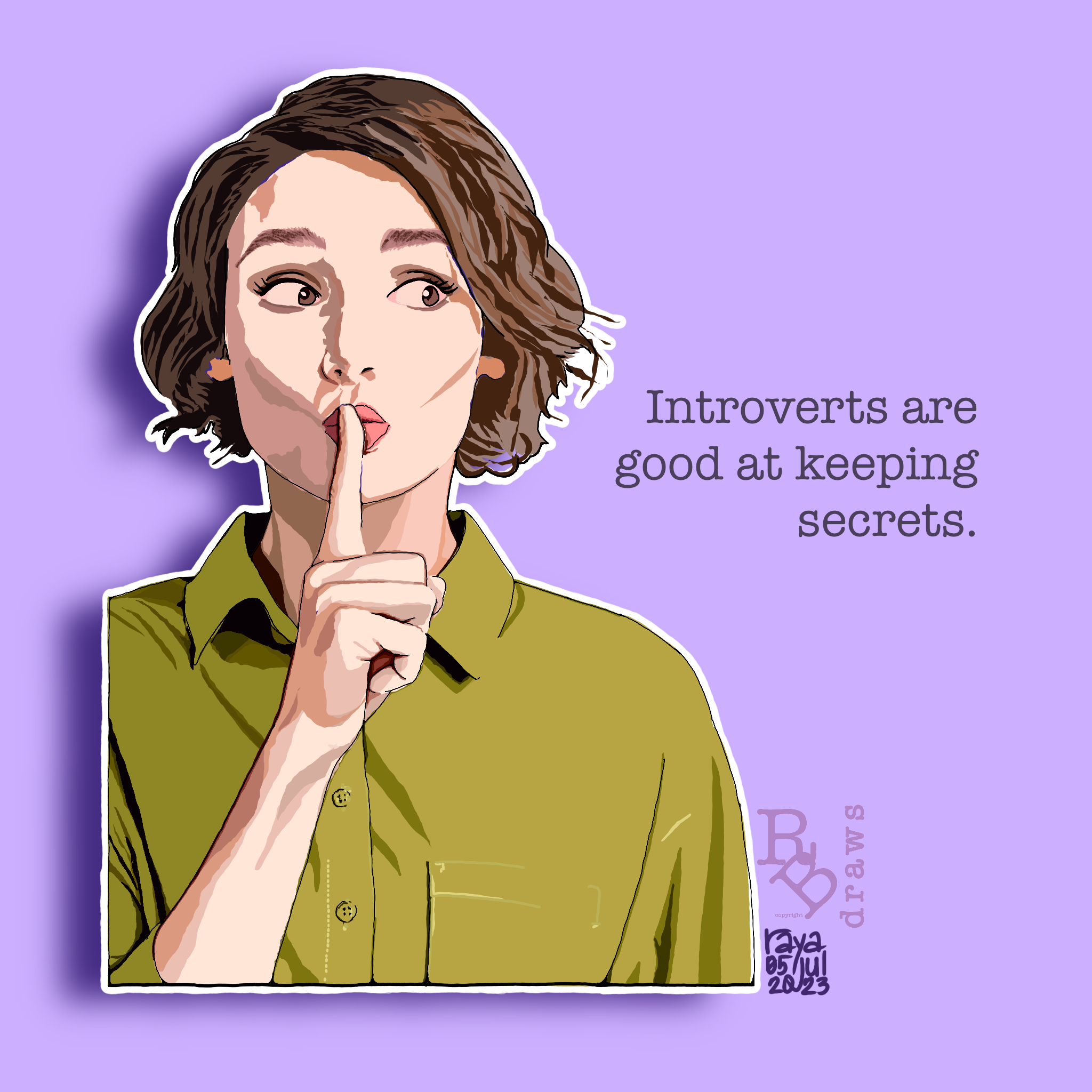 Introverts keep secrets!